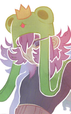 Frog-hat-girl